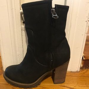 Aldo faux fur boots